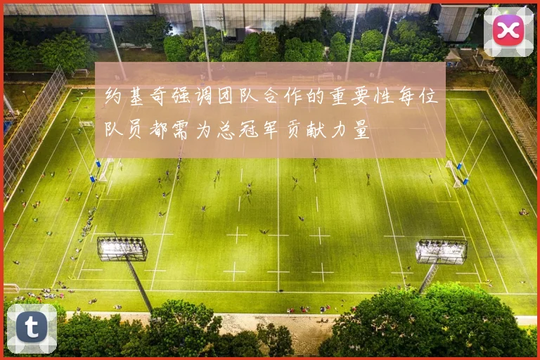 约基奇强调团队合作的重要性每位队员都需为总冠军贡献力量